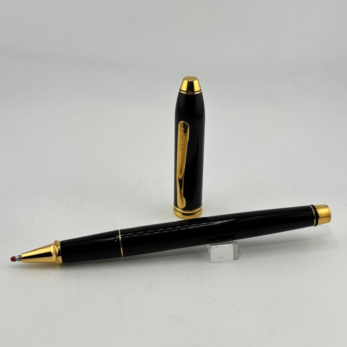 Cross Townsend Classic Black gold trim - Roller Ball