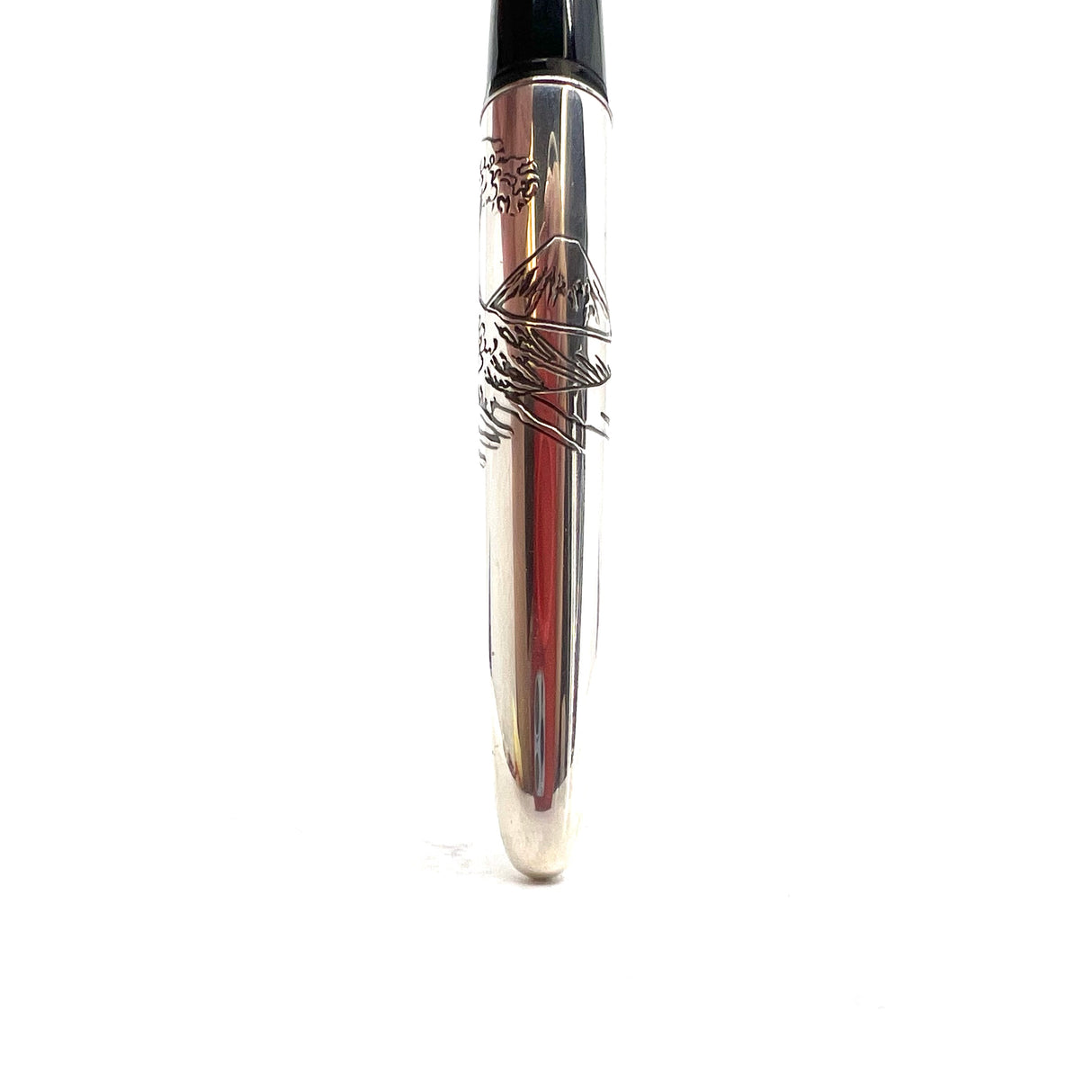 Pilot Sterling Silver Mt. Fuji & Wave Fountain Pen