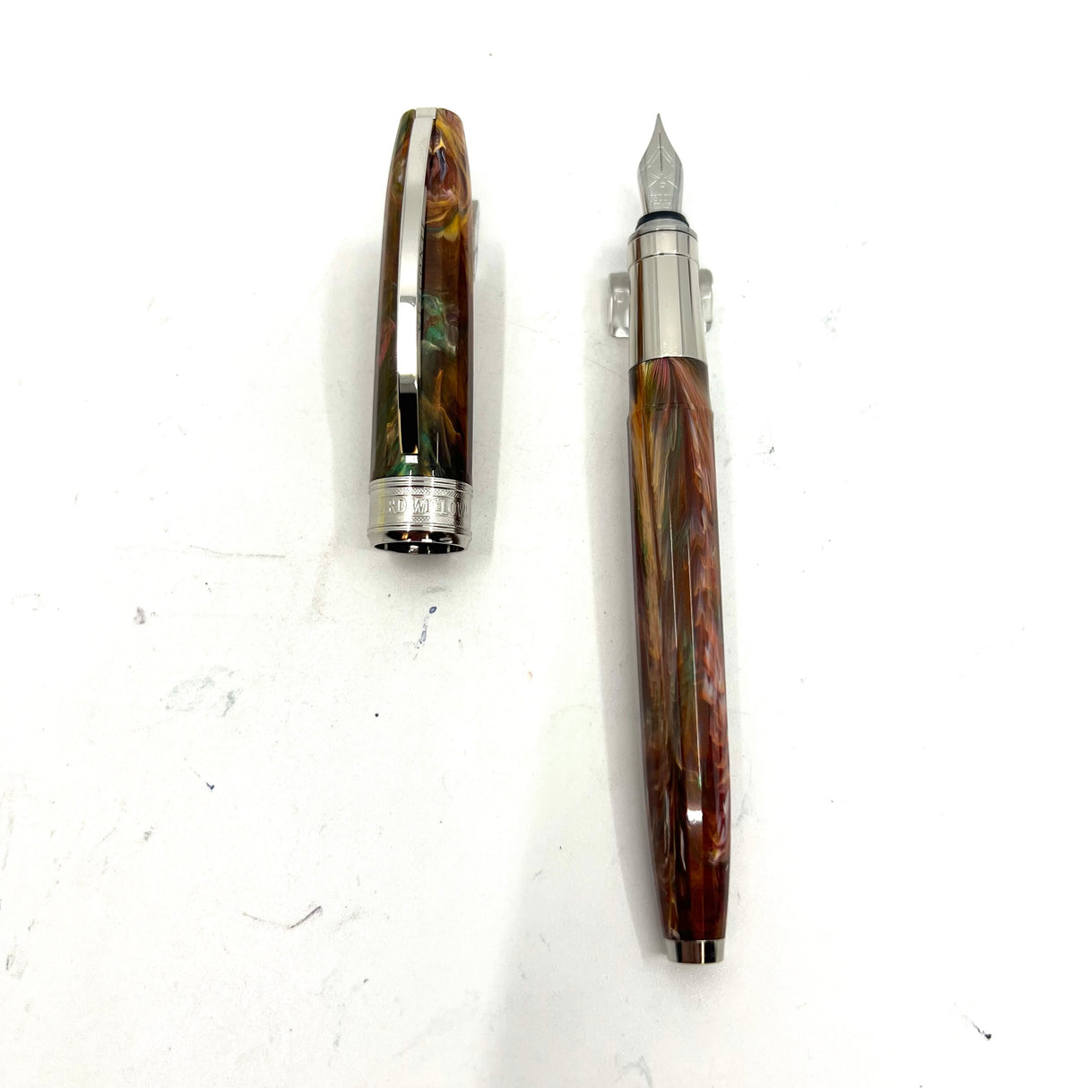 Visconti Van Gogh Impressionist "Pollard Willows" Facetted Fountain Pen