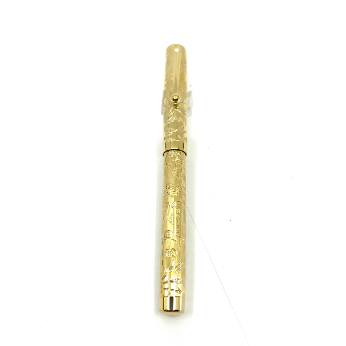 Sheaffer Commemorative Limited Edition Gold-Plated Fountain Pen - Medium 18kt Gold Nib