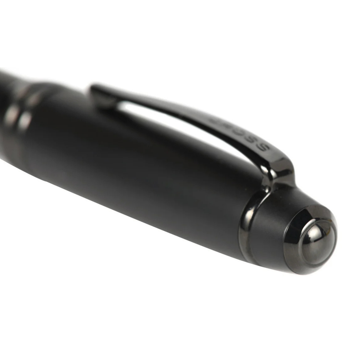 Cross Bailey™ Matte Black Lacquer Polished Black PVD Rollerball Pen