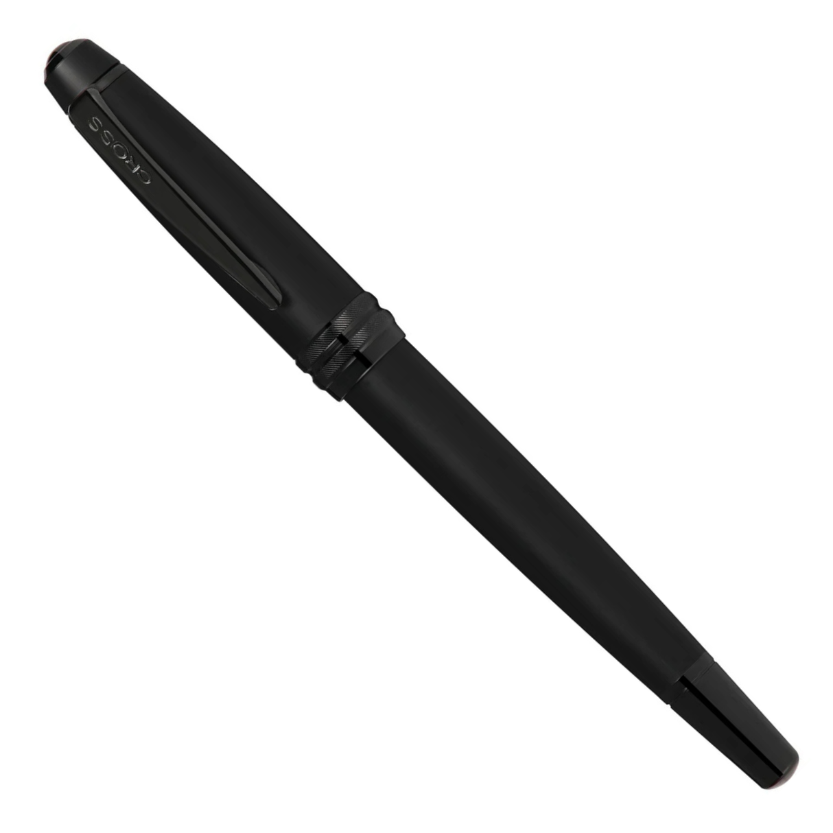 Cross Bailey™ Matte Black Lacquer Polished Black PVD Fountain Pen