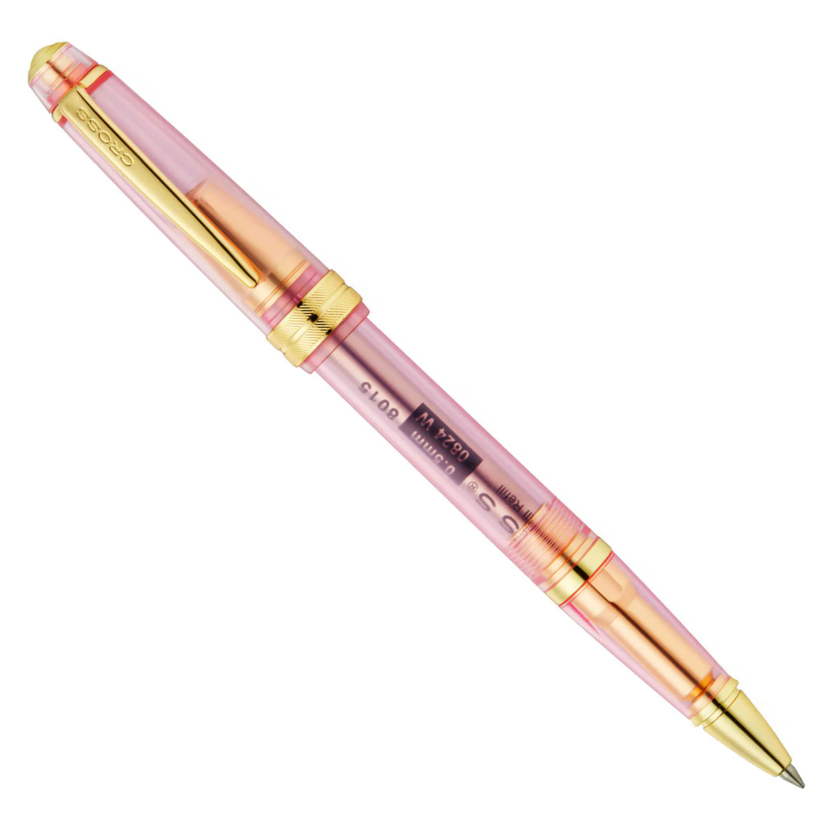 Cross Bailey™ Light Translucent Pink Sapphire Resin Rollerball Pen