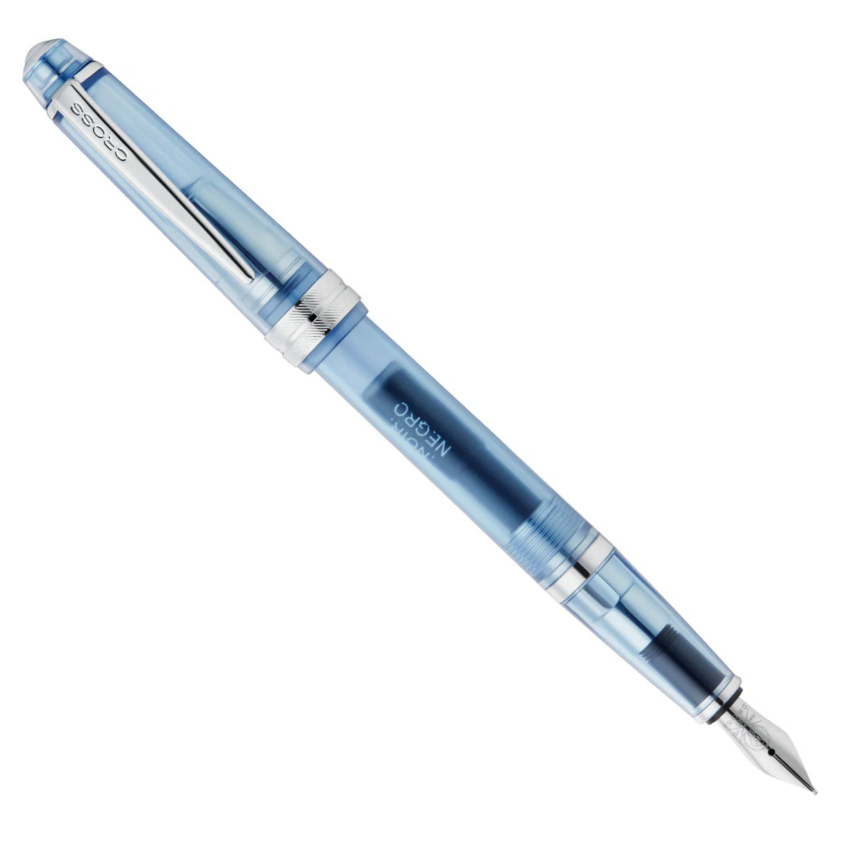 Cross Bailey™ Light Translucent Navy-Blue Resin - Fountain Pen