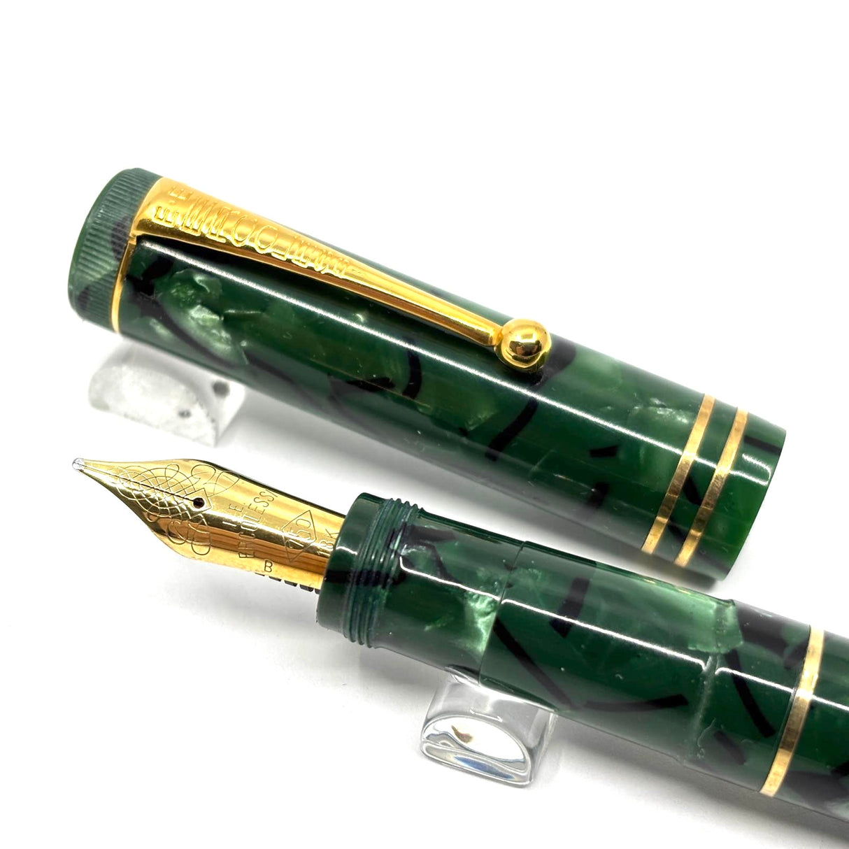 OMAS Ercolessi Green Marbled Limited Edition Fountain Pen