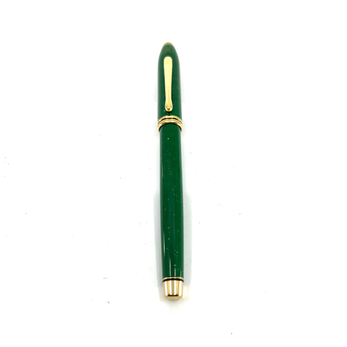 Cross Townsend Green Jade Gold dust 22K Fountain Pen - Circa 1990