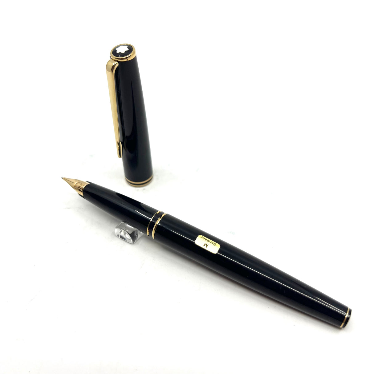 Montblanc Classic Black Resin Fountain Pen - Ca. 1980