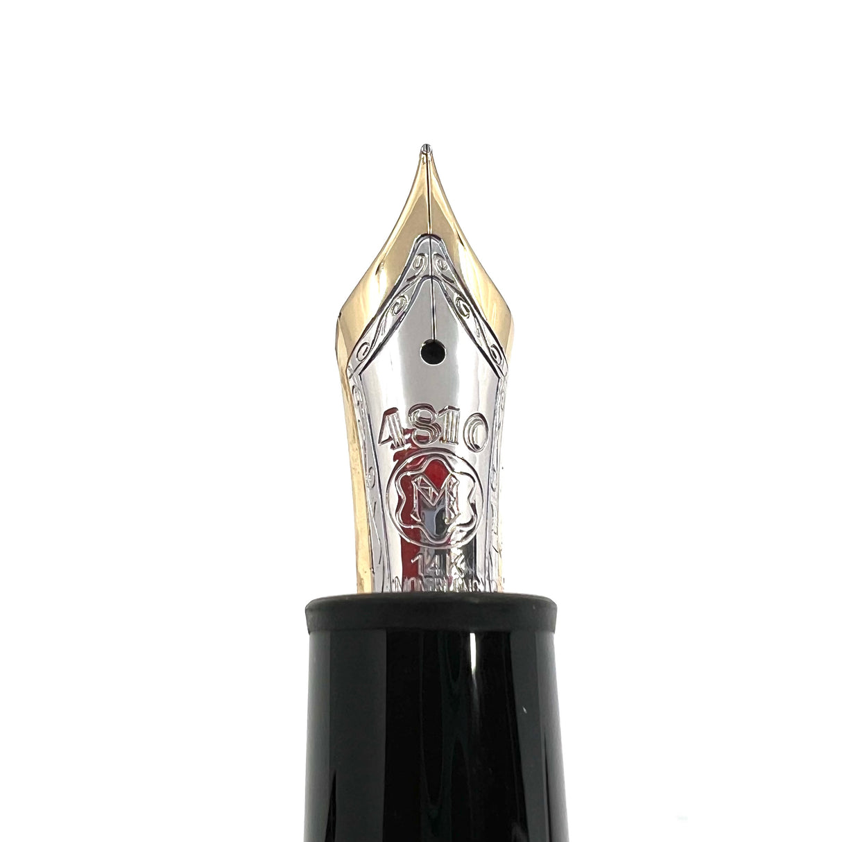 Montblanc Meisterstuck Black Resin #147 LeGrand Traveler Fountain Pen