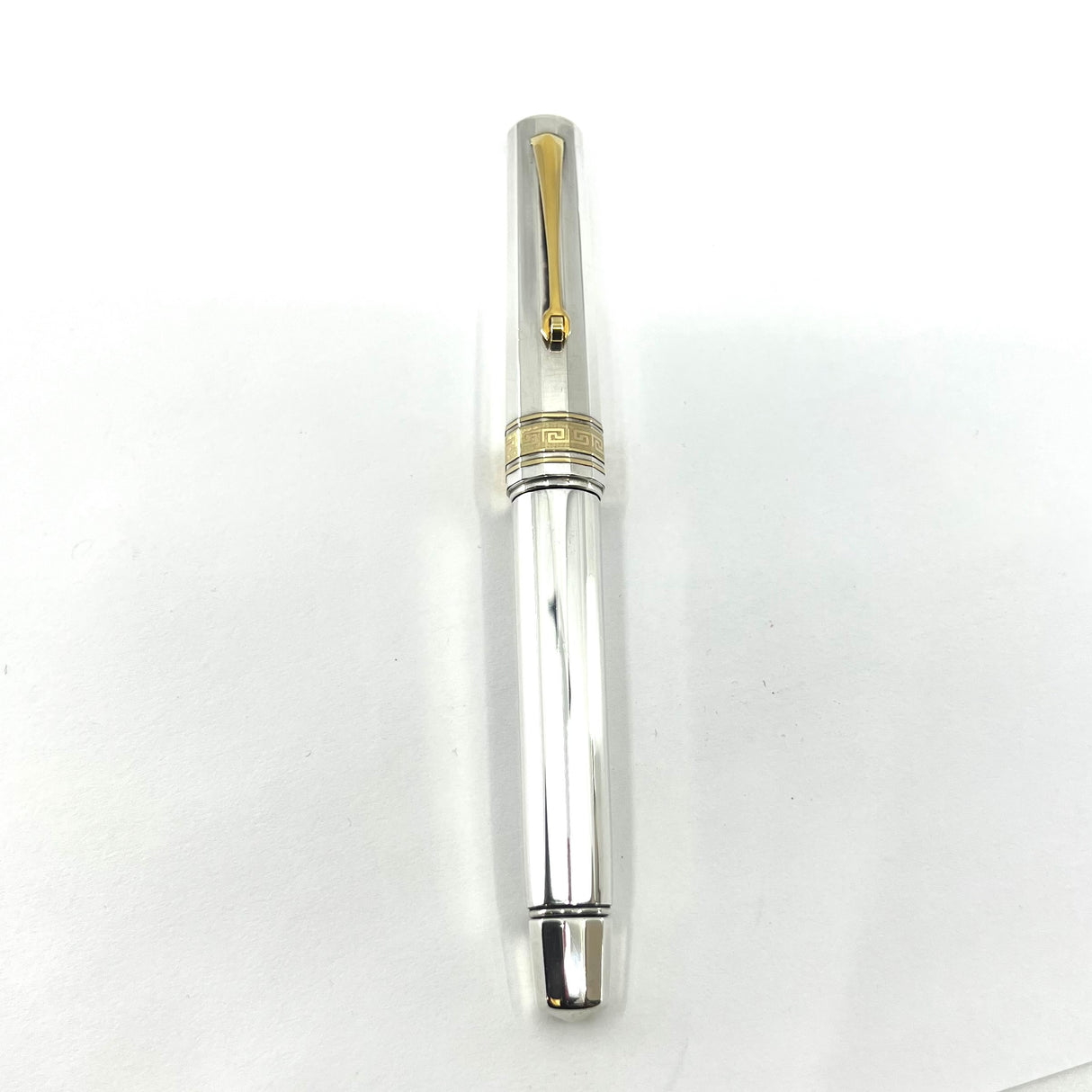OMAS Sterling Silver Facetted Standard Size Paragon Limited Edition Rollerball