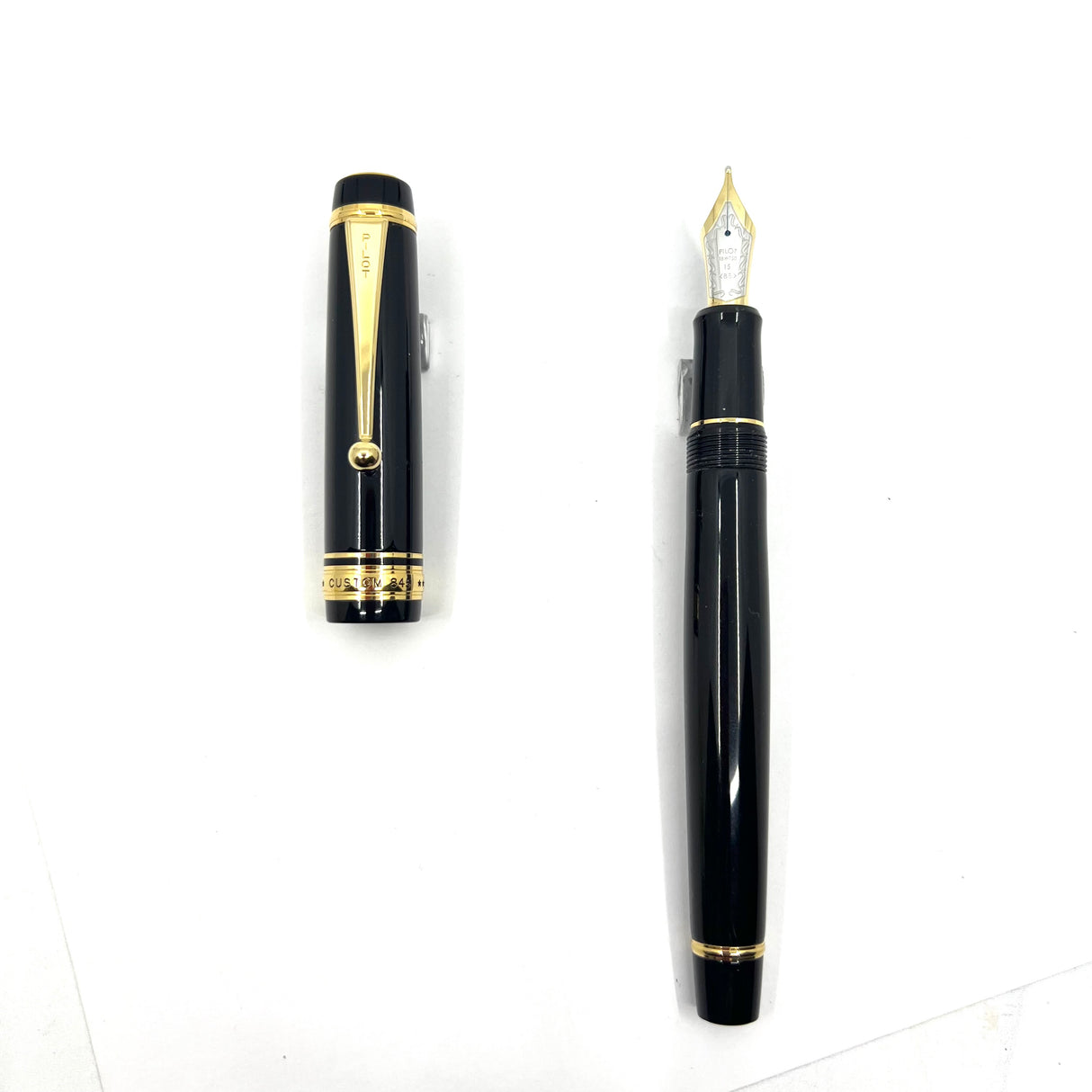 Pilot Custom 845 Black Urushi Fountain Pen (Earlier Style)