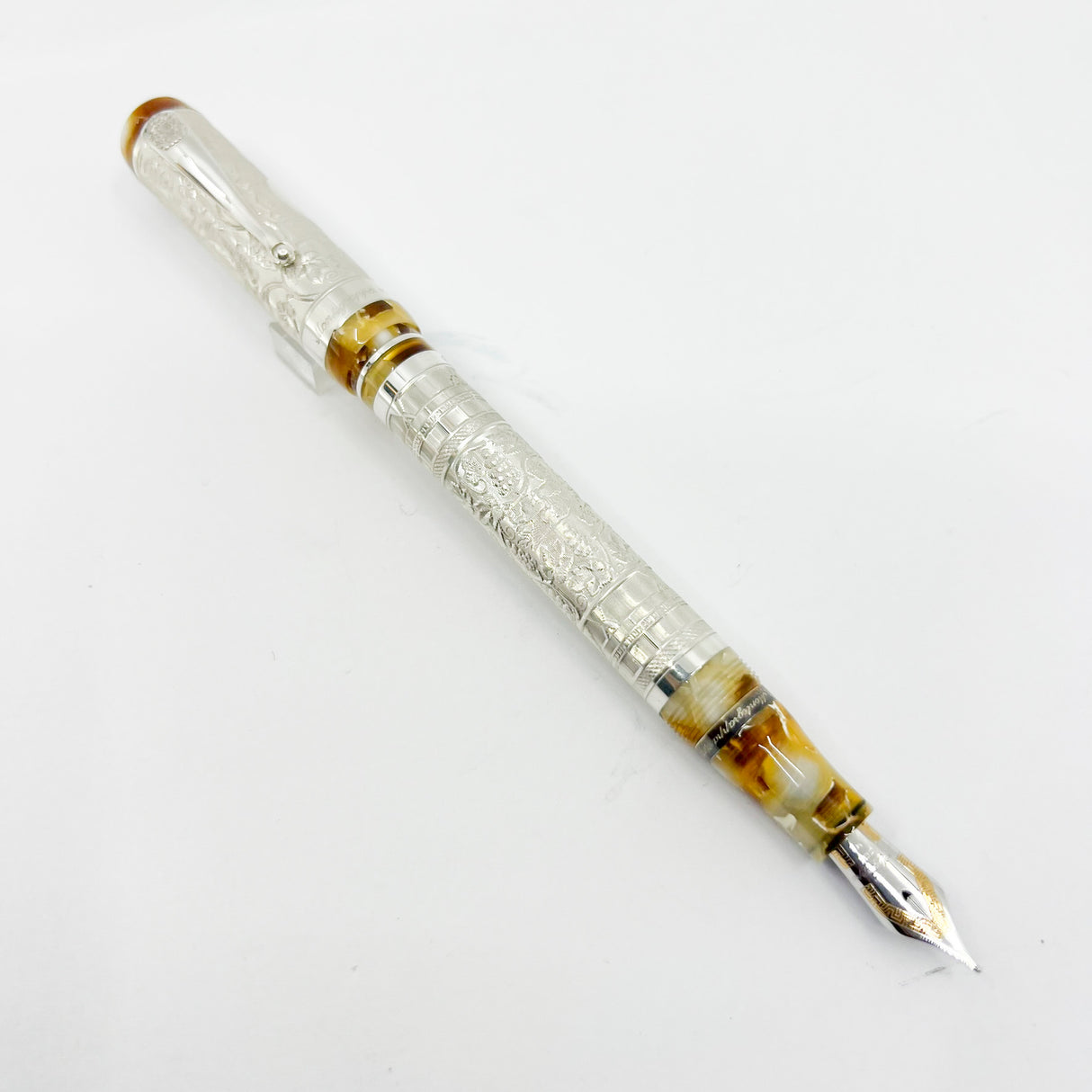 Montegrappa Limited Edition Fountain Pen for the Millenium of Bassano del Grappa, the Home of Montegrappa - Medium 18kt Gold Nib