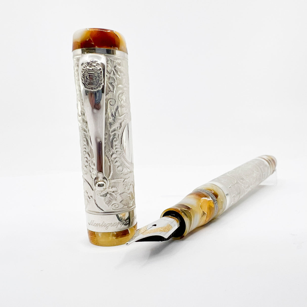 Montegrappa Limited Edition Fountain Pen for the Millenium of Bassano del Grappa, the Home of Montegrappa - Medium 18kt Gold Nib