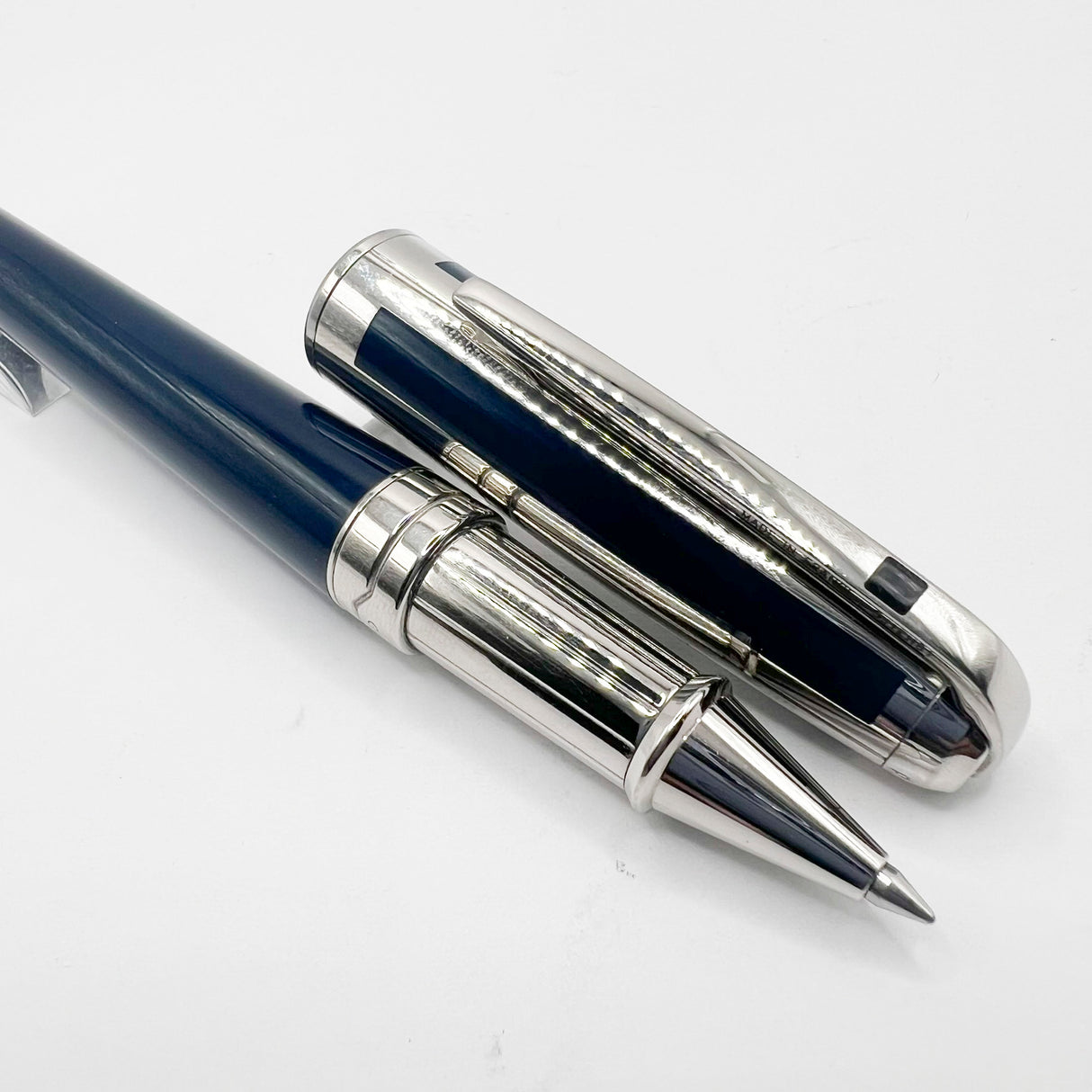 S. T. Dupont Orpheo Theme Placed Midnight Blue Lacquer Rollerball