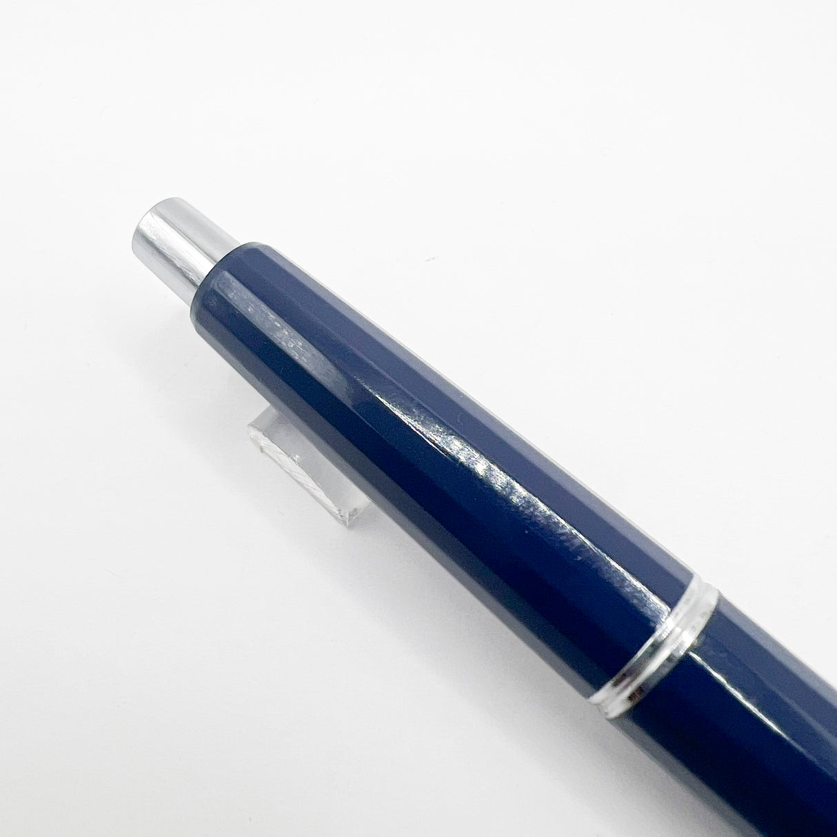 Pilot Namiki Blue Vanishing Point Fountain Pen - Classic Style Multi-Facetted Body - 1996 - Medium 14kt Gold Nib