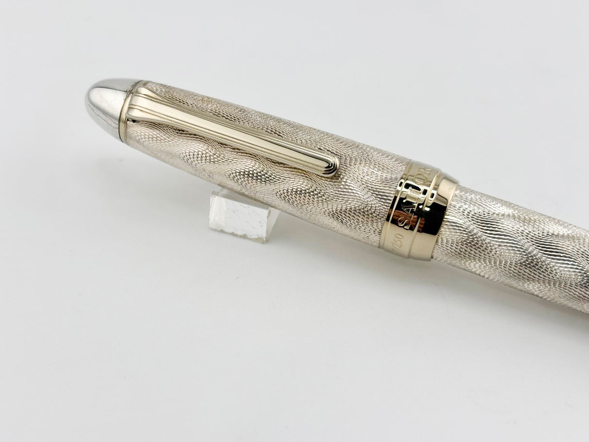 Classic Pen CP7 Sailor Atlantic "Ocean Fountain Pen" Flamme Vague #117/250 - A Nagahara Broad 21kt Gold Nib!!
