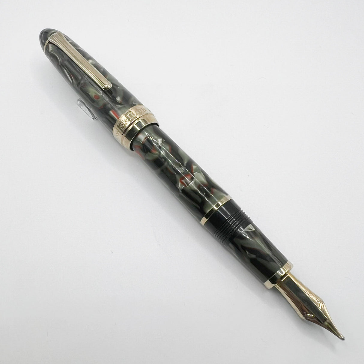 Classic Pens LB1 - The "Nagahara" by Sailor #96/100 - A Naginata Cross Emperor Broad 21kt Gold Nib (2003)!