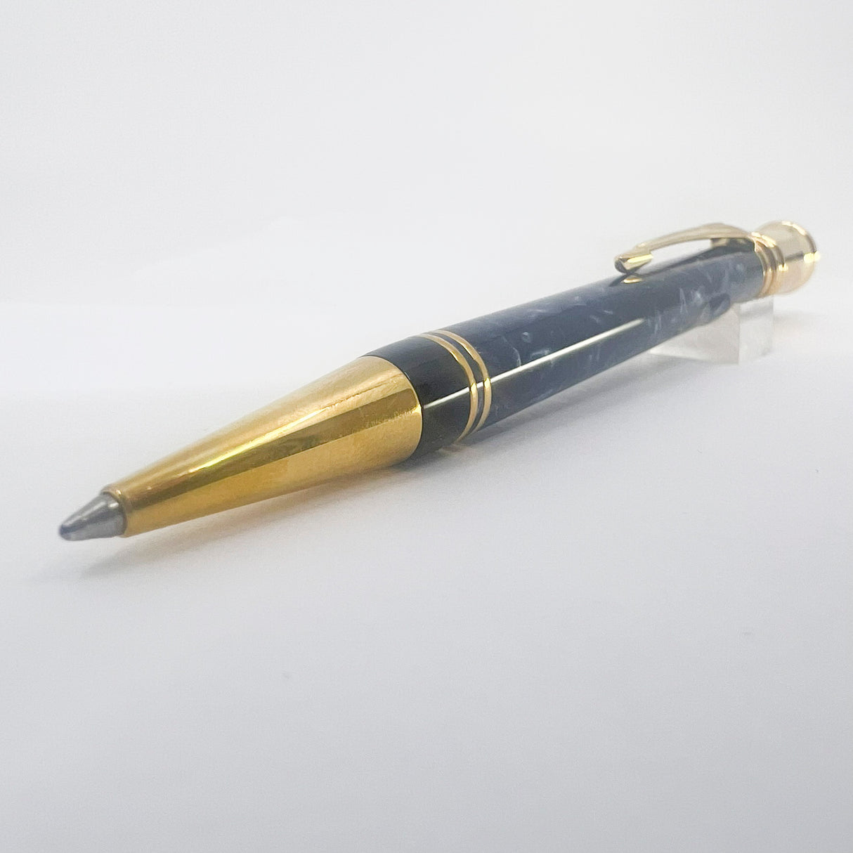 Parker Duofold Marble Blue Ballpoint Pen