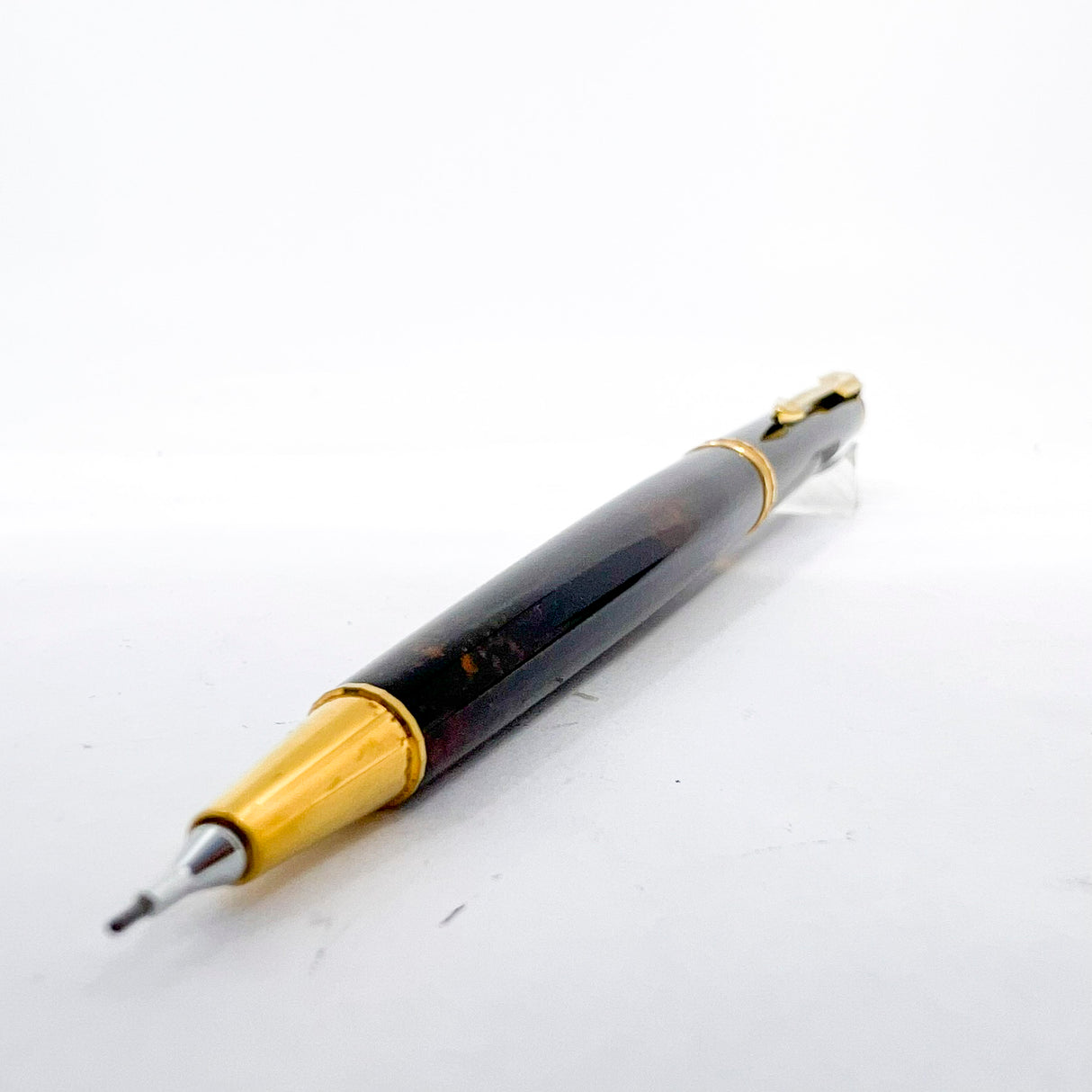 Parker Premier Chinese Brown/Amber Laque Mechanical Pencil - 0.7mm - Circa 1988