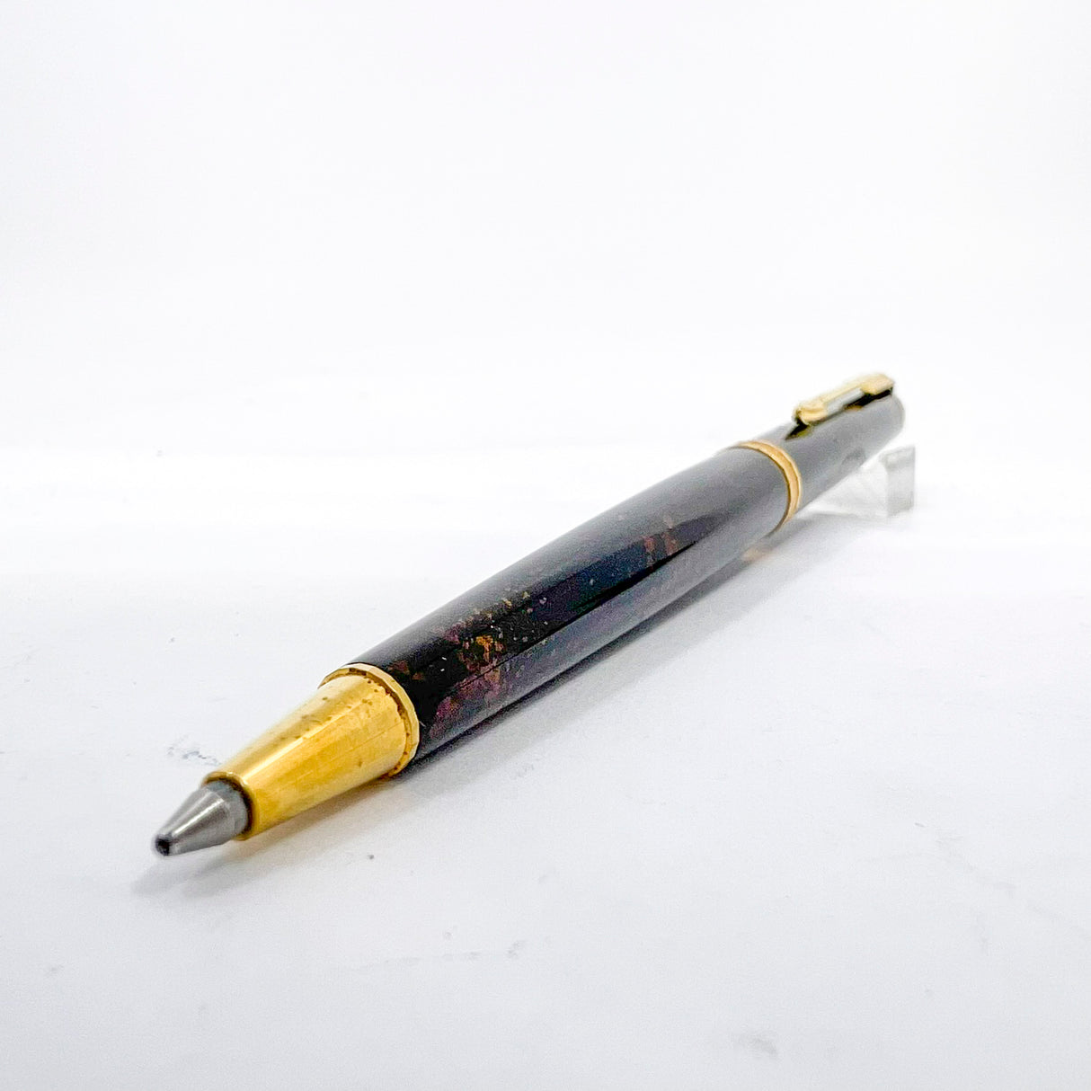 Parker Premier Chinese Brown/Amber Laque Ballpoint Pen - Circa 1988