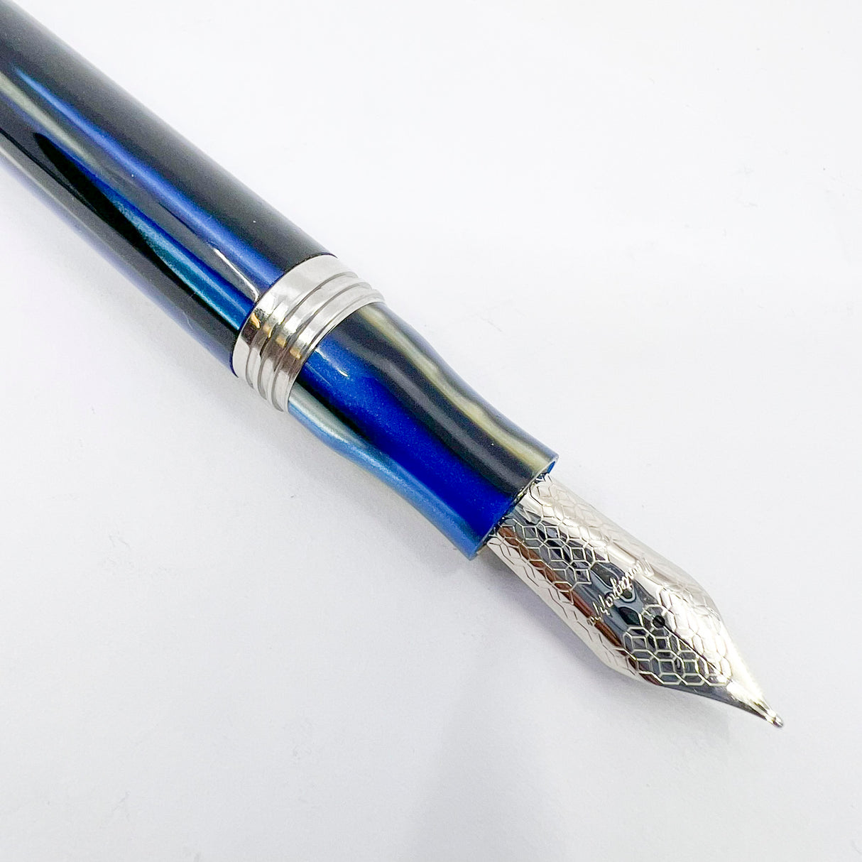 Montegrappa Ducale Murano Mare Fountain Pen - Medium Stainless Steel Nib