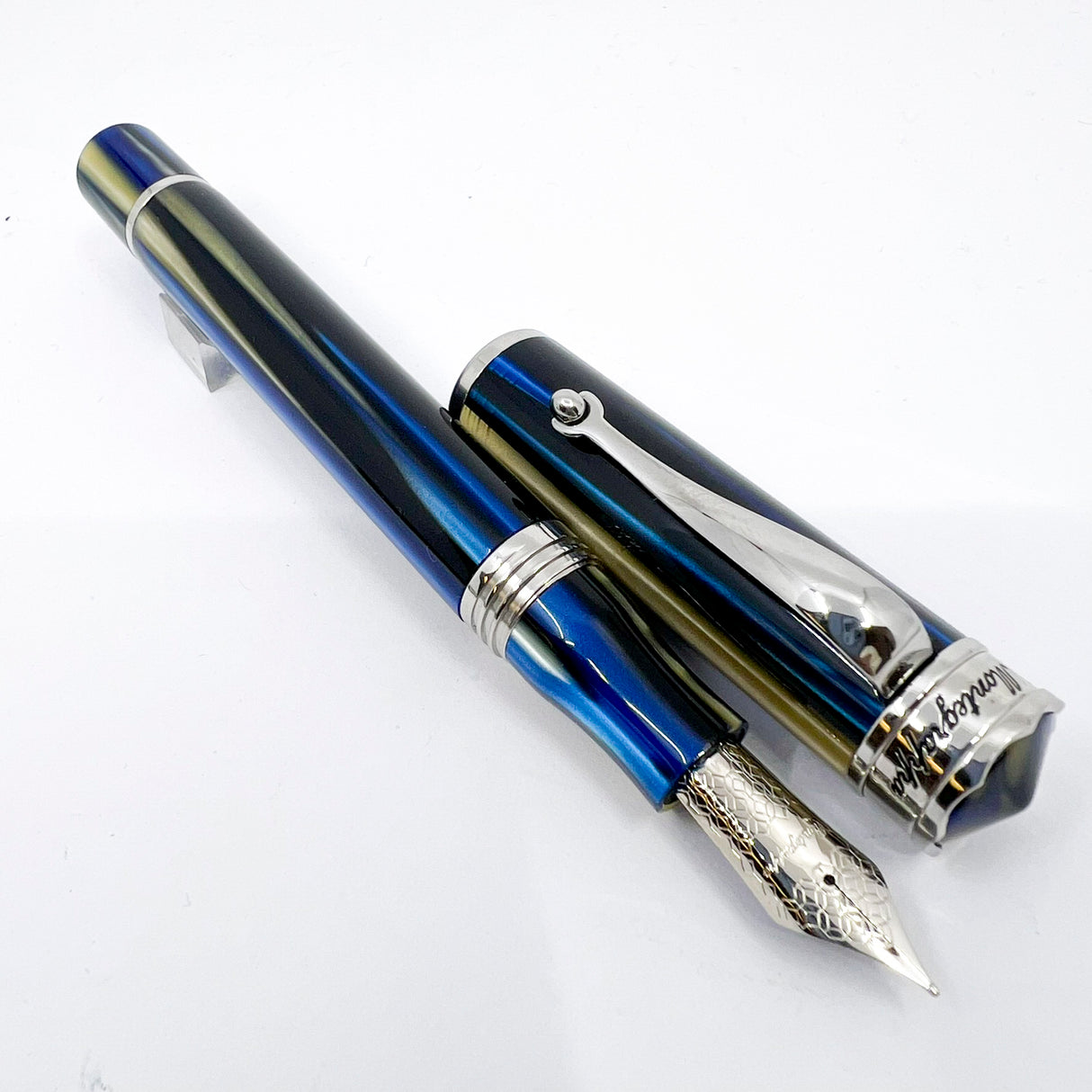 Montegrappa Ducale Murano Mare Fountain Pen - Medium Stainless Steel Nib