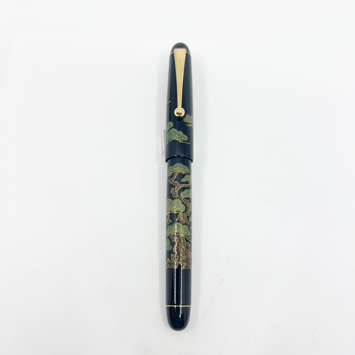 Namiki Nippon Art Pinetree Bonzai Fountain Pen - Broad 14kt Gold Nib