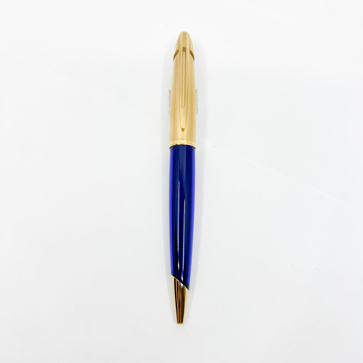 Waterman Edson Translucent Blue Ballpoint Pen