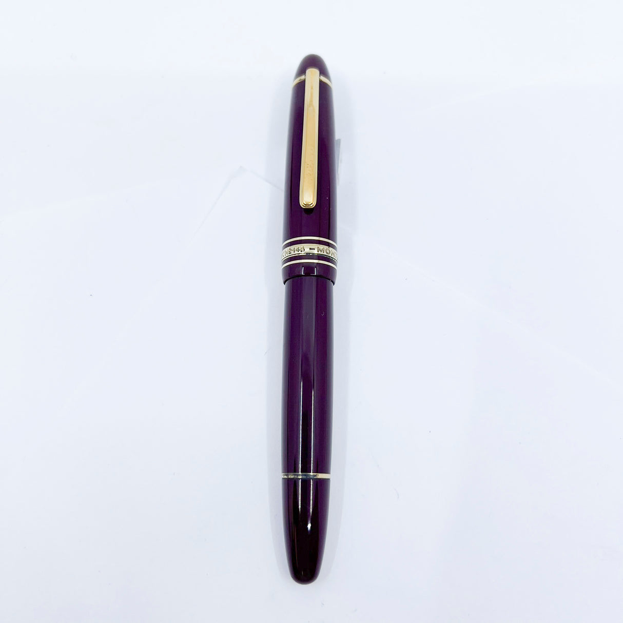 Montblanc Meisterstuck Bordeaux Resin #146 LeGrand Fountain Pen - Fine 14kt Gold Nib