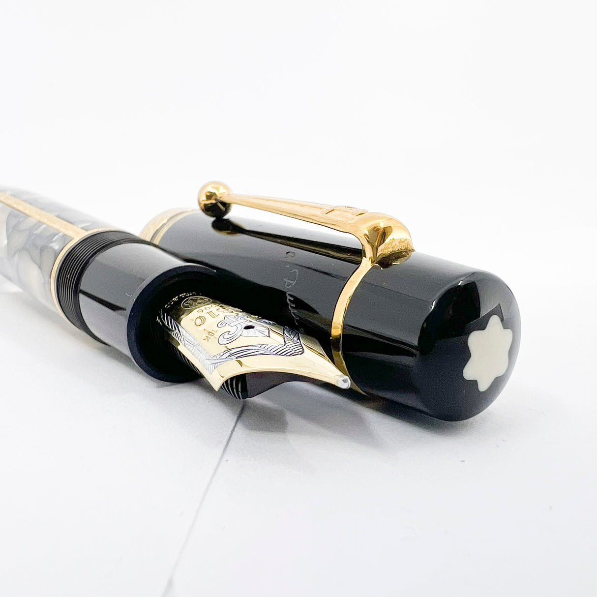 Montblanc Alexandre Dumas Writer Series Limited Edition Fountain Pen (Incorrect Signature) - Medium 18kt Gold Nib