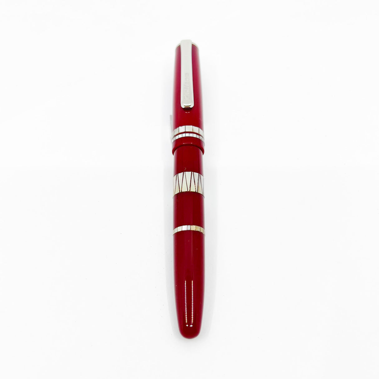 PLATINUM Mother of Pearl 80th Anniversary Fountain Pen Special Anniversary 1999 - Extra Fine 18kt Gold Nib
