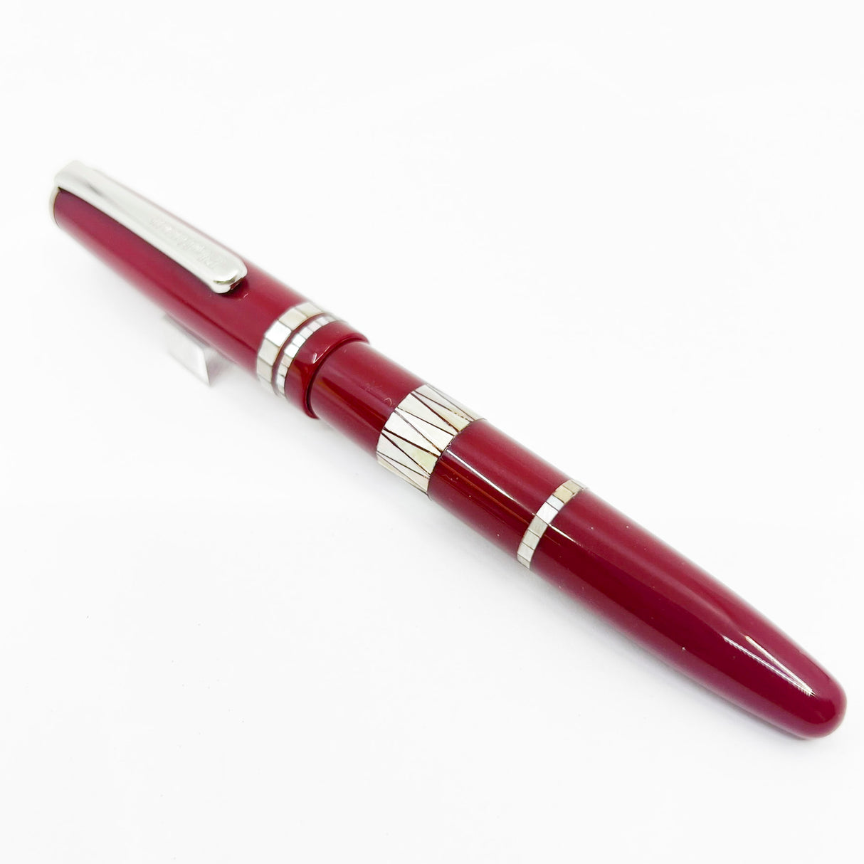 PLATINUM Mother of Pearl 80th Anniversary Fountain Pen Special Anniversary 1999 - Extra Fine 18kt Gold Nib