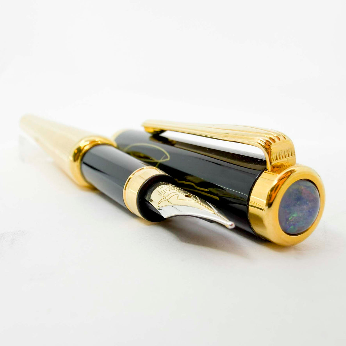 LeBoeuf Greg Norman Limited Edition Fountain Pen - Medium 18kt Gold Nib - Circa 1995