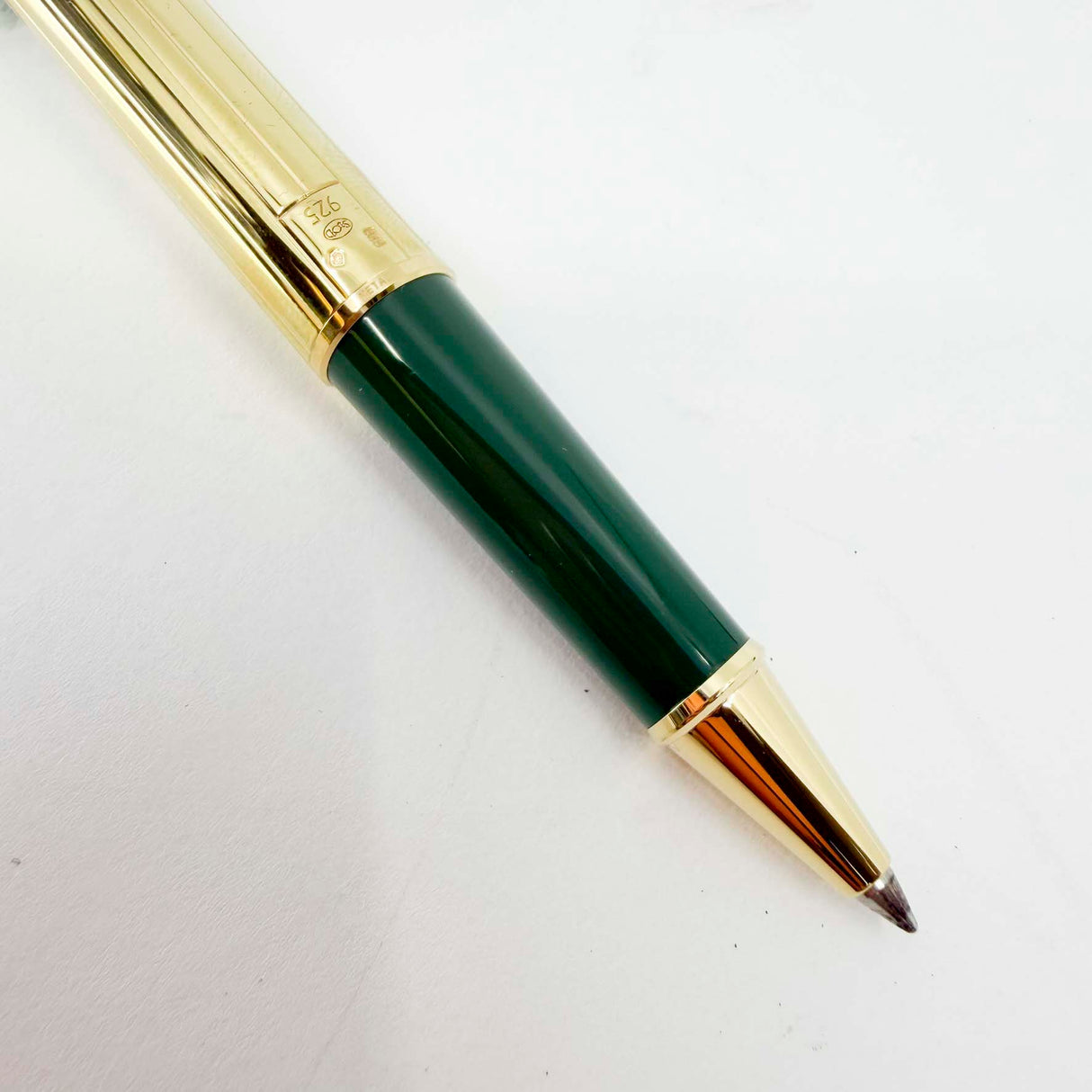 Montblanc Czar Nikolai Malachite Special Edition Gold Vermeil Classique Rollerball