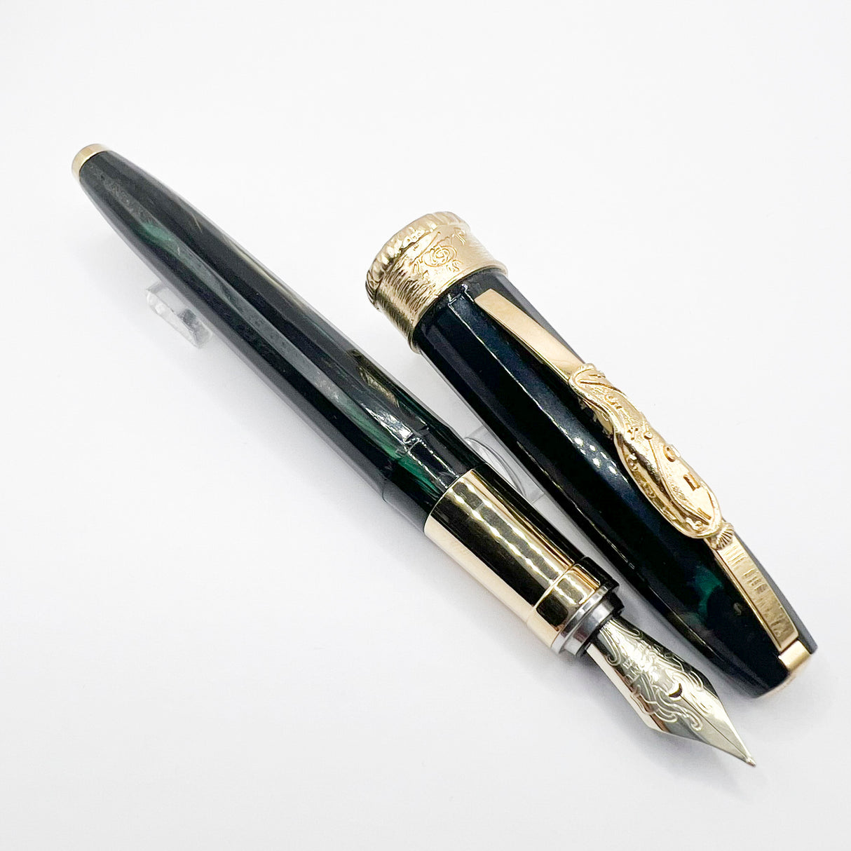Visconti Salvador Dali Dance of Time Fountain Pen - Medium Gold-Plated Nib