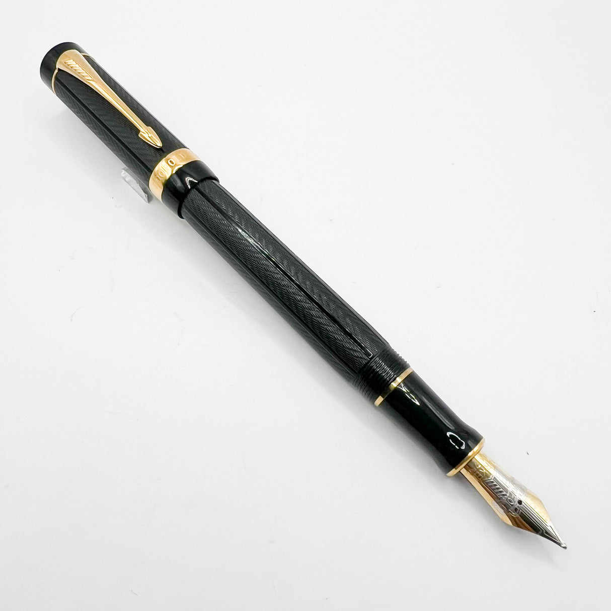 Parker Duofold Greenwich Special Edition Fountain Pen - Medium 18kt Gold Nib