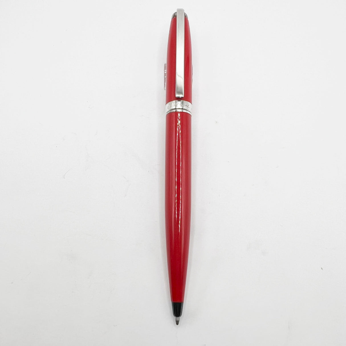 S.T. DuPont Red Lacque Fidelio Ballpoint Pen