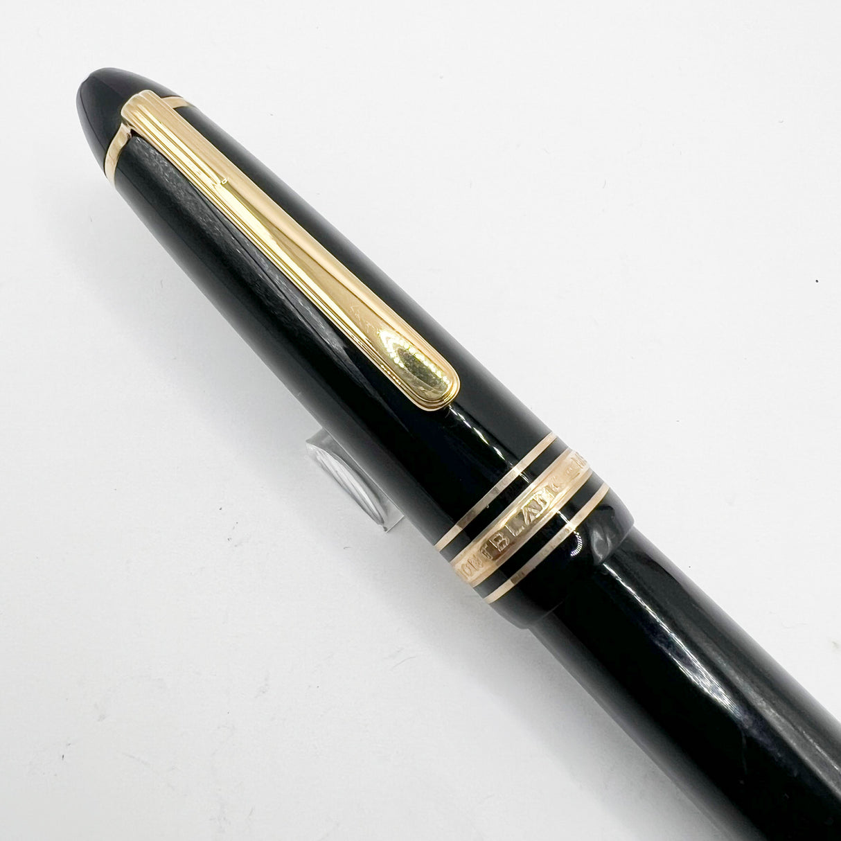 Montblanc Meisterstuck Black Resin #146 LeGrand Fountain Pen - Medium 14kt Gold Nib