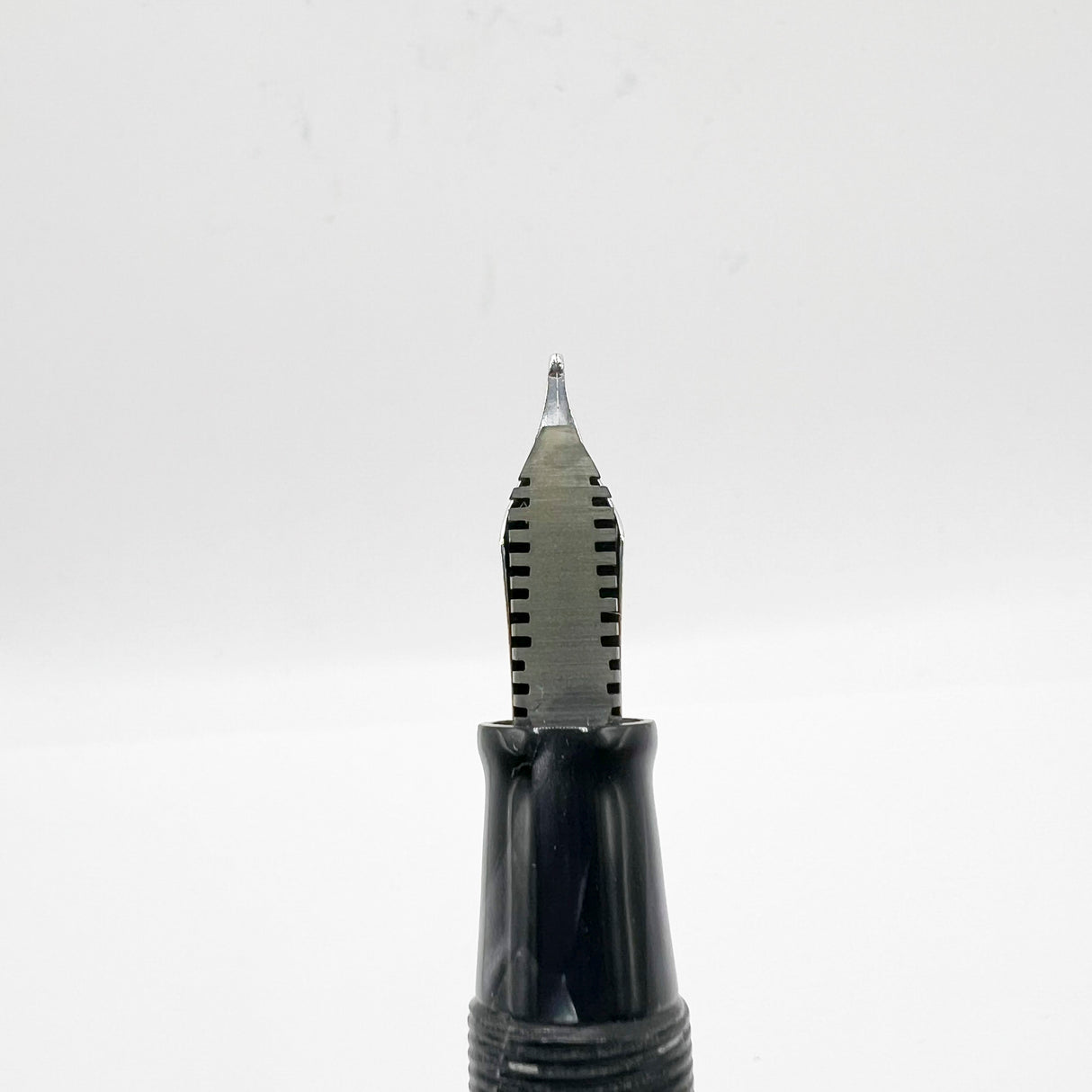 OMAS Princess Paragon Extra Platinum Celluloid Fountain Pen with Tassel - Medium 18kt Gold Nib