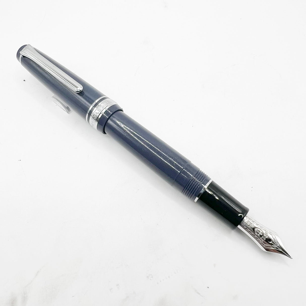 Sailor Professional Gear Slim Celestial Gray 2024 Pen of the Year Fountain Pen - Medium 14kt Gold Nib
