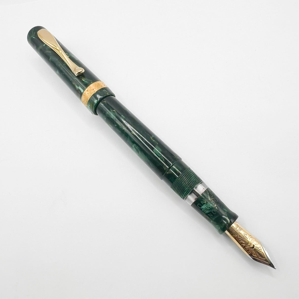 Visconti Limited Edition Michelangelo Grande Celluloid Fountain Pen - Medium 18kt Gold Nib