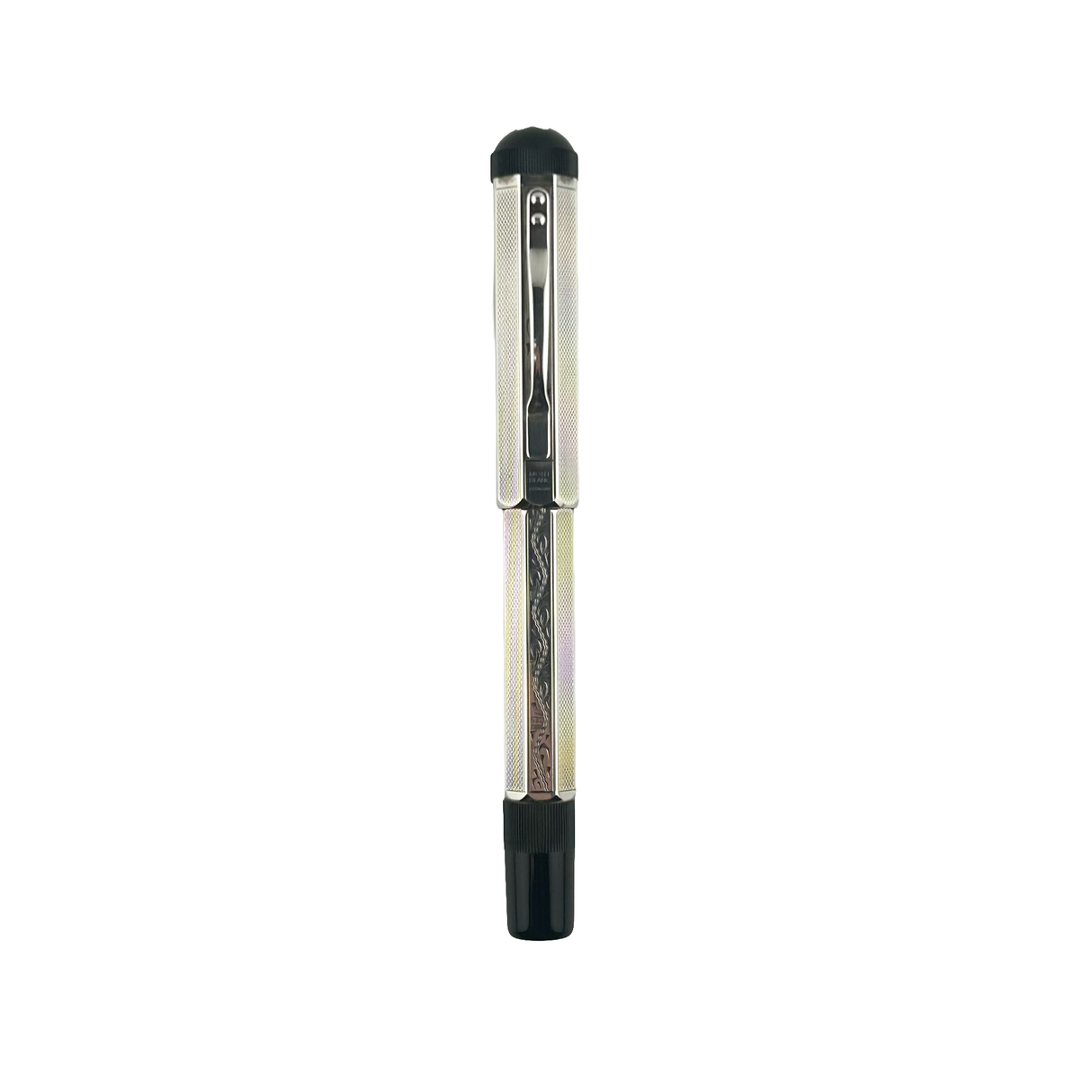 Montblanc Lorenzo De Medici Sterling Silver Patron of the Arts Fountain Pen - Medium 18kt Gold Nib - A GRAIL Pen!