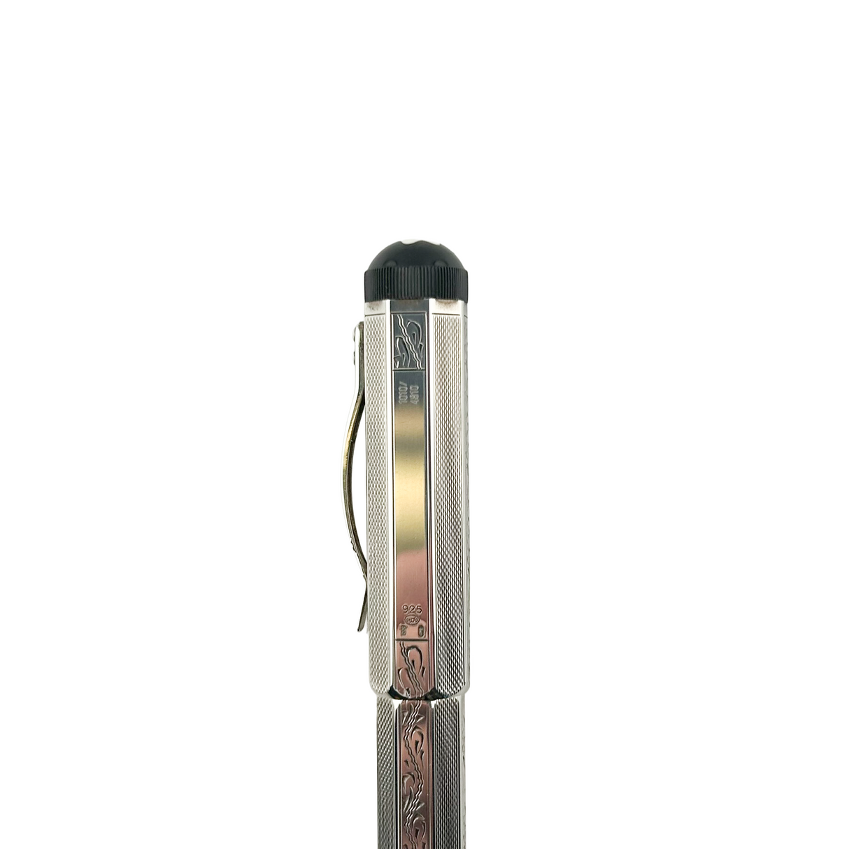 Montblanc Lorenzo De Medici Sterling Silver Patron of the Arts Fountain Pen - Medium 18kt Gold Nib - A GRAIL Pen!