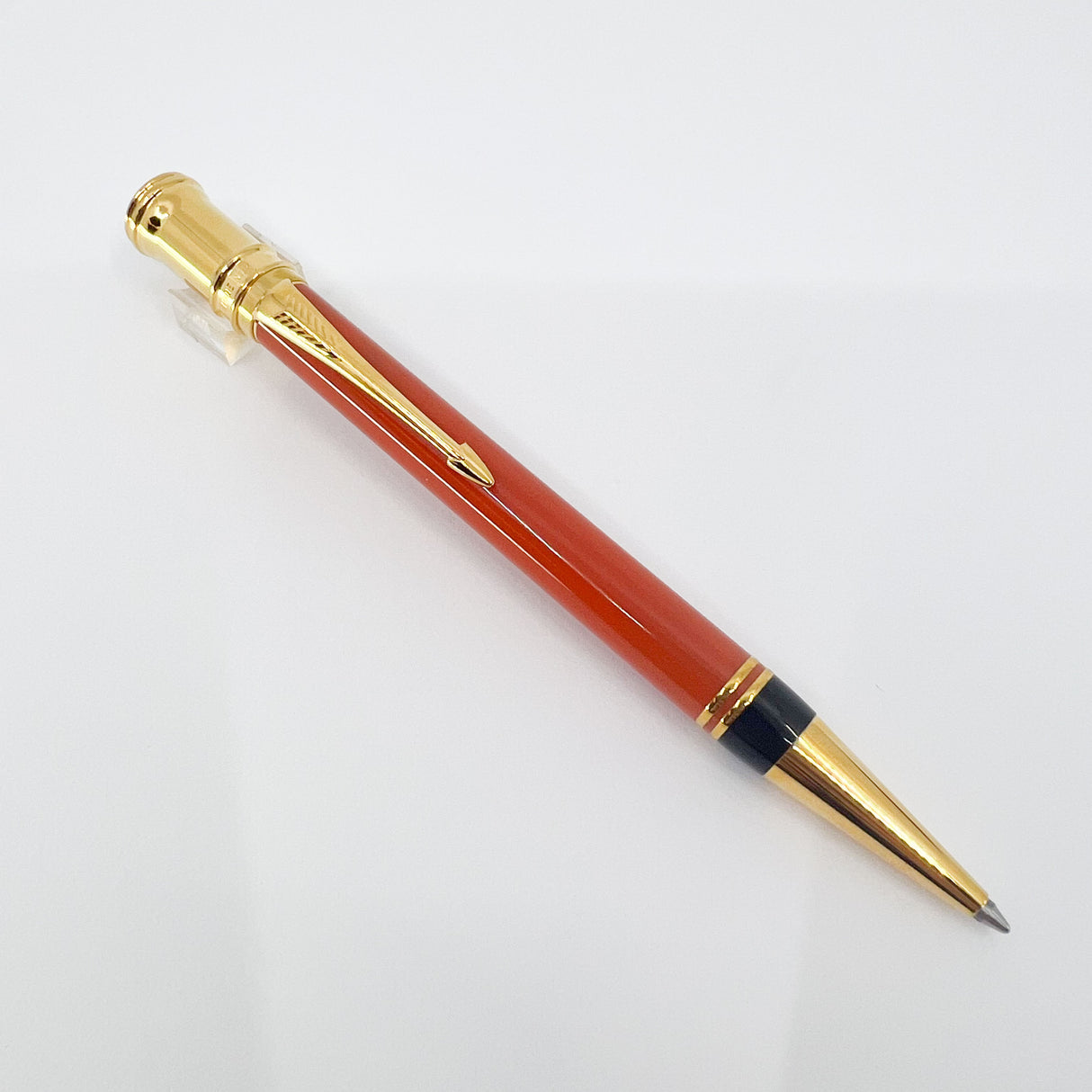 Parker Duofold Orange Ballpoint Pen (Circa 1995)