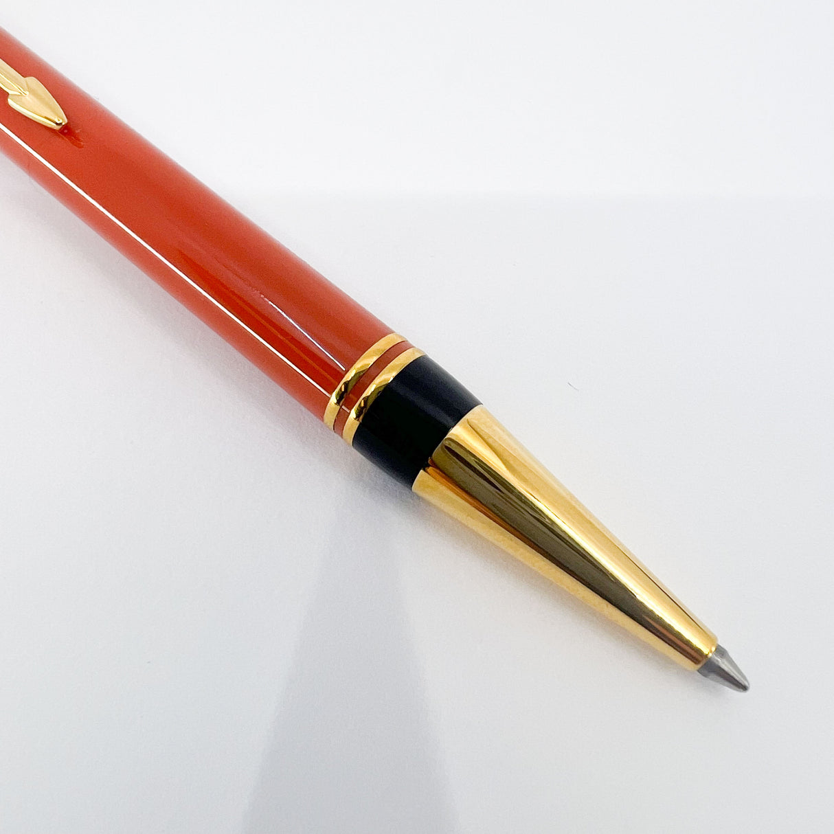 Parker Duofold Orange Ballpoint Pen (Circa 1995)