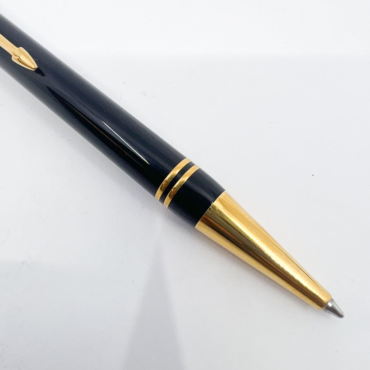 Parker Duofold Black Ballpoint Pen