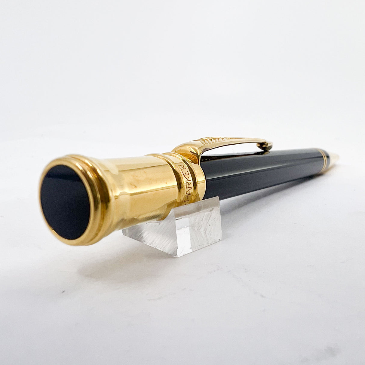 Parker Duofold Black Ballpoint Pen
