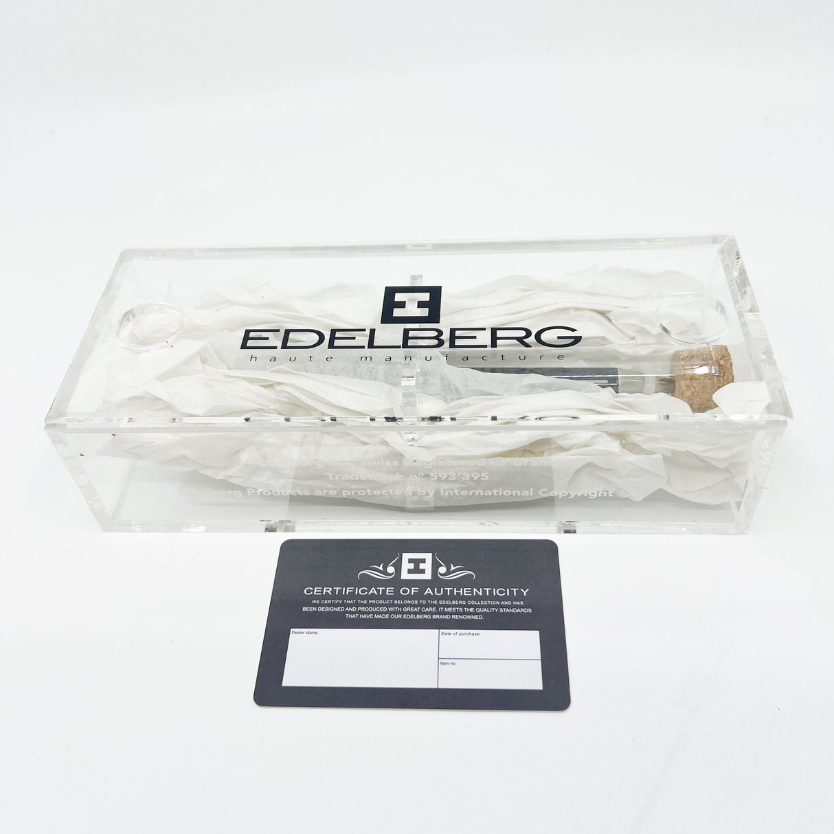 Edelberg (Swiss) Large Carbon Fibre Sloop Ballpoint Pen