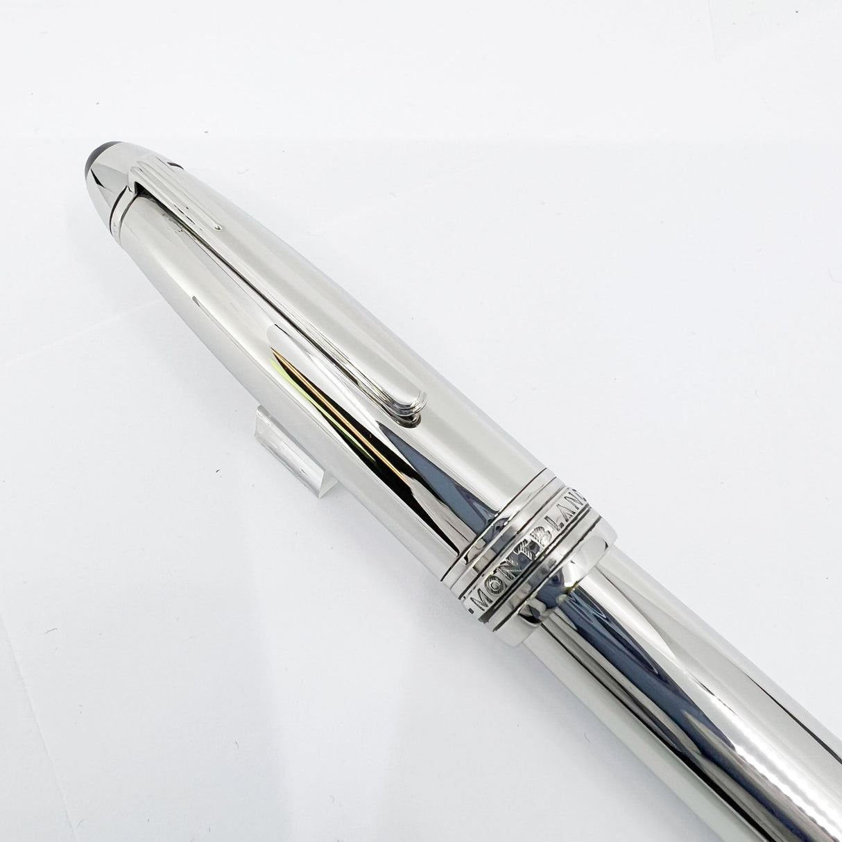Montblanc Meisterstuck Solitaire Stainless Steel Le Grand 146 Fountain Pen