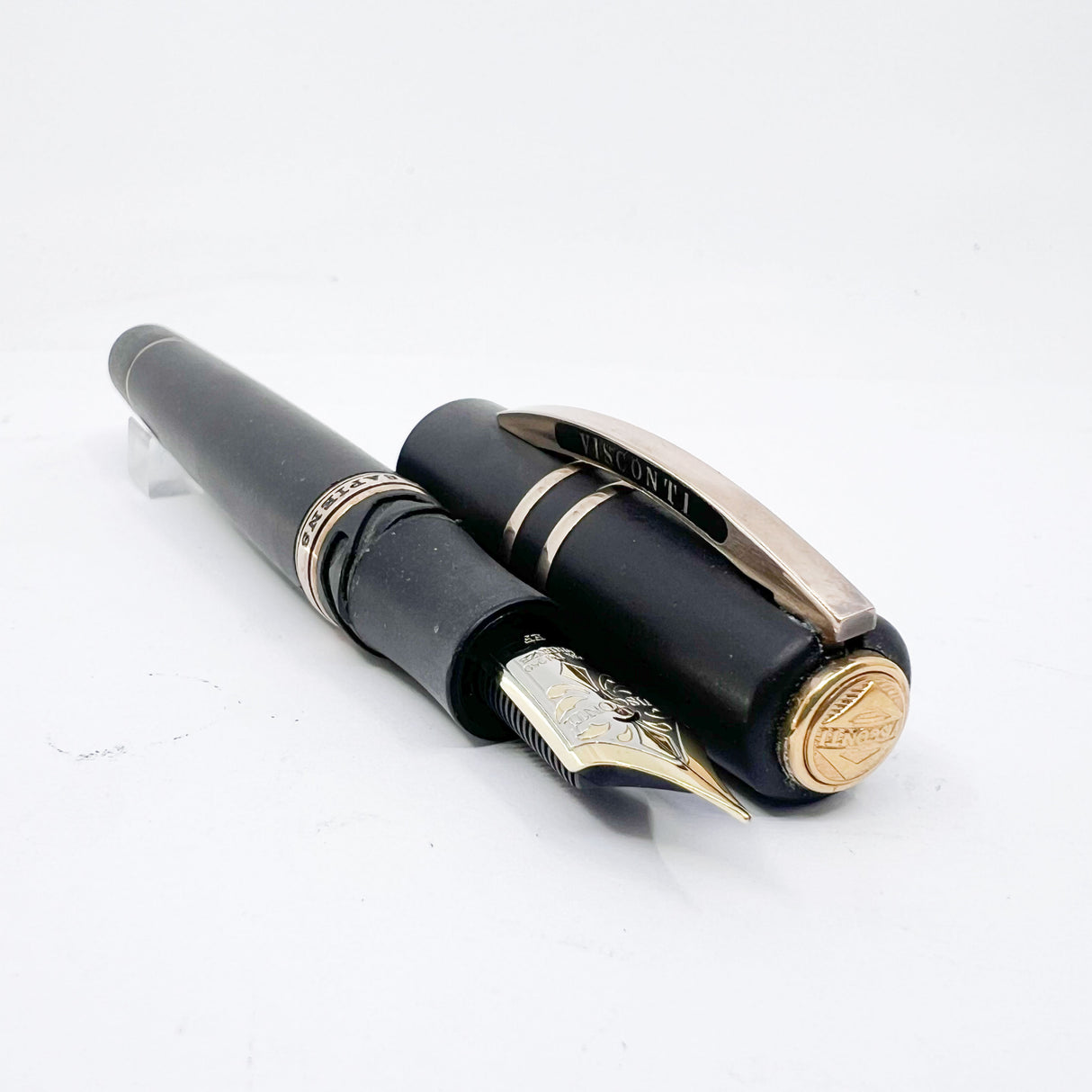 Visconti Homo Sapiens Bronze Age Fountain Pen - Very Flexible Extra Fine 23K Palladium Nib