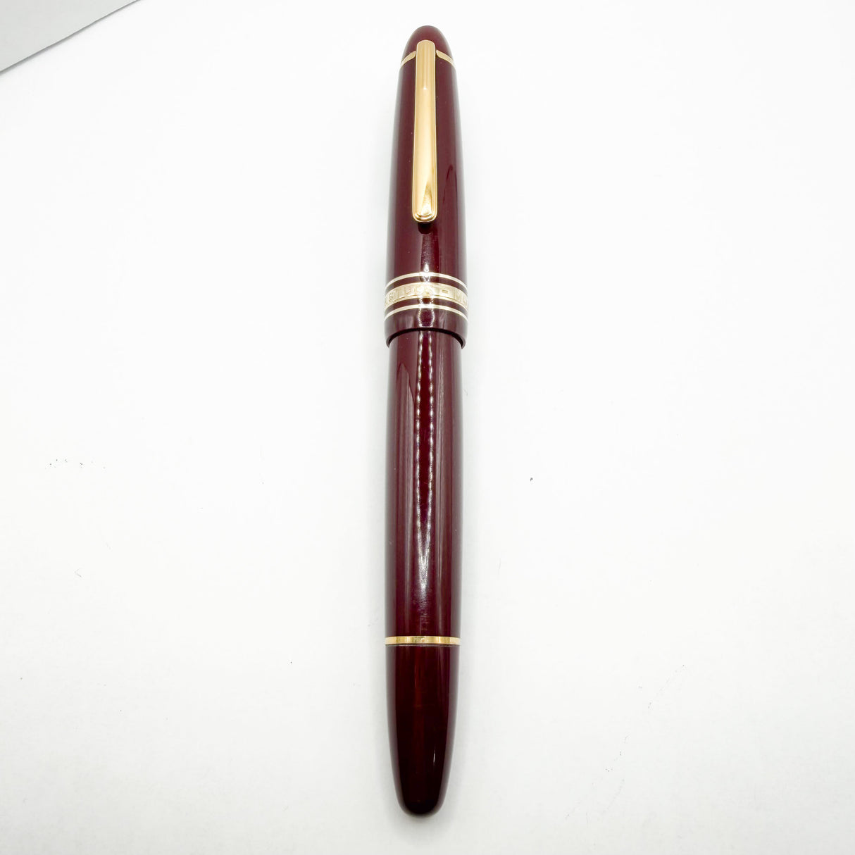 Montblanc Meisterstuck Bordeaux Resin #146 LeGrand Fountain Pen - Extra Fine 14kt Gold Nib